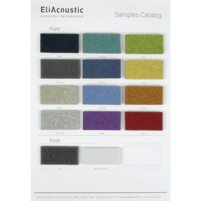 EliAcoustic Carta de colores Pure