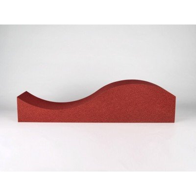 paneles acusticos con diferentes colores y formas. EliAcoustic Surf Pure Red