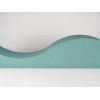 Paneles fonoabsorbenes para home estudios y estudios de grabacion EliAcoustic Surf Pure Turquoise