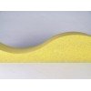 Lateral fonoabsorbente de los paneles acusticos para reducir ruido Eliacoustic Surf Pure Yellow