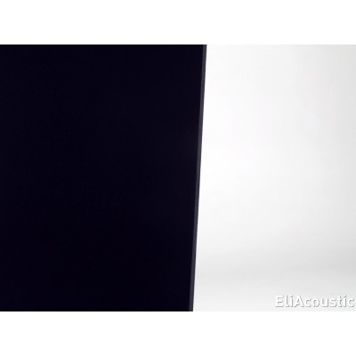 detalle textil del panel acustico EliAcoustic Curve Premiere black